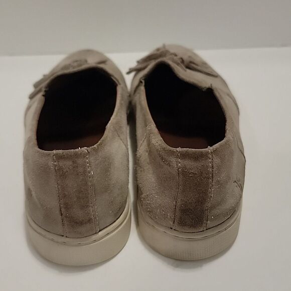 FRYE Ash Suede Tassel Slip On Shoes size 9.5 - Picture 5 of 10